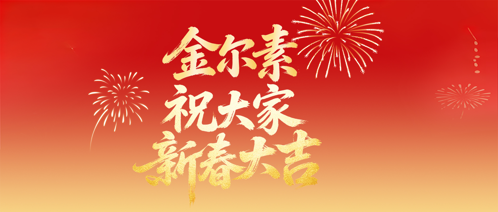 金尔素祝大家新春大吉